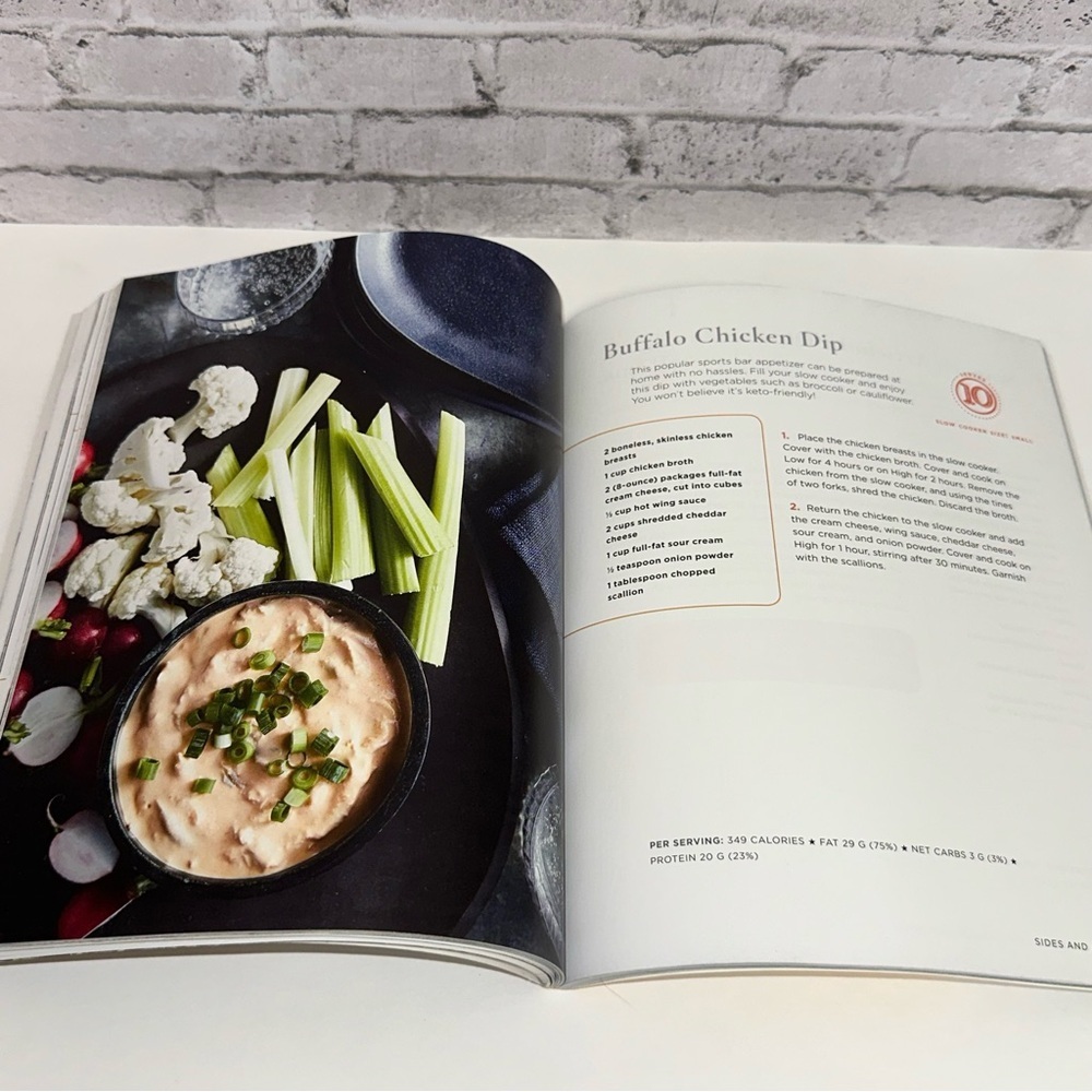 Keto Slow Cooker & Keto Made Simple Recipes Cookbooks Lot of 2 Keto Paperback - Picture 5 of 14